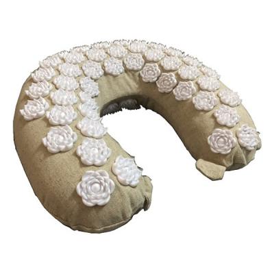 kanjo memory foam acupressure neck pillow