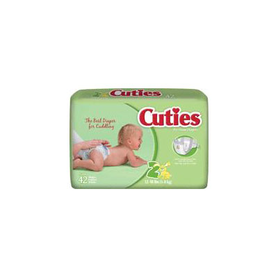 Prevail Cuties Baby Diapers Size 2, 12 - 18 lbs.