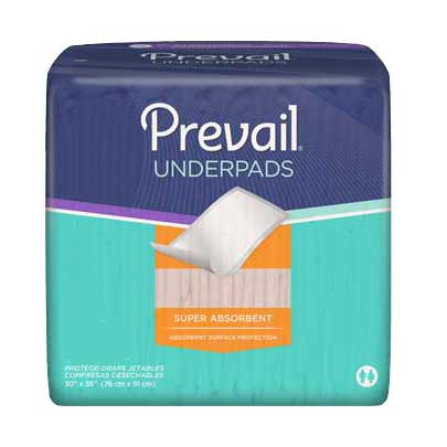Prevail Night Time Disposable Underpads 30