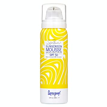 Super Power Sunscreen Mousse with Blue SeaKale, 3.4 fl. oz