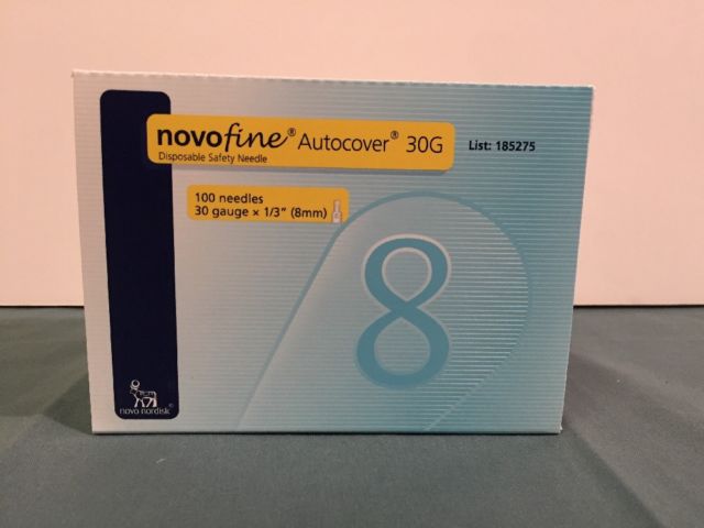 Novofine Needles 30g X 8mm 100 Pk - CTC Health