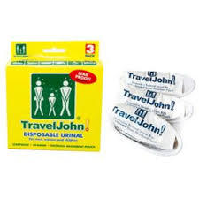 TravelJohn Disposable Urinal 3-Pack 