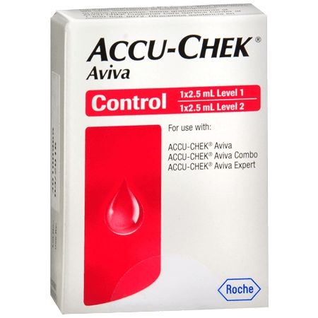 ACCU-CHEK Aviva High/Low Flow Control Solution
