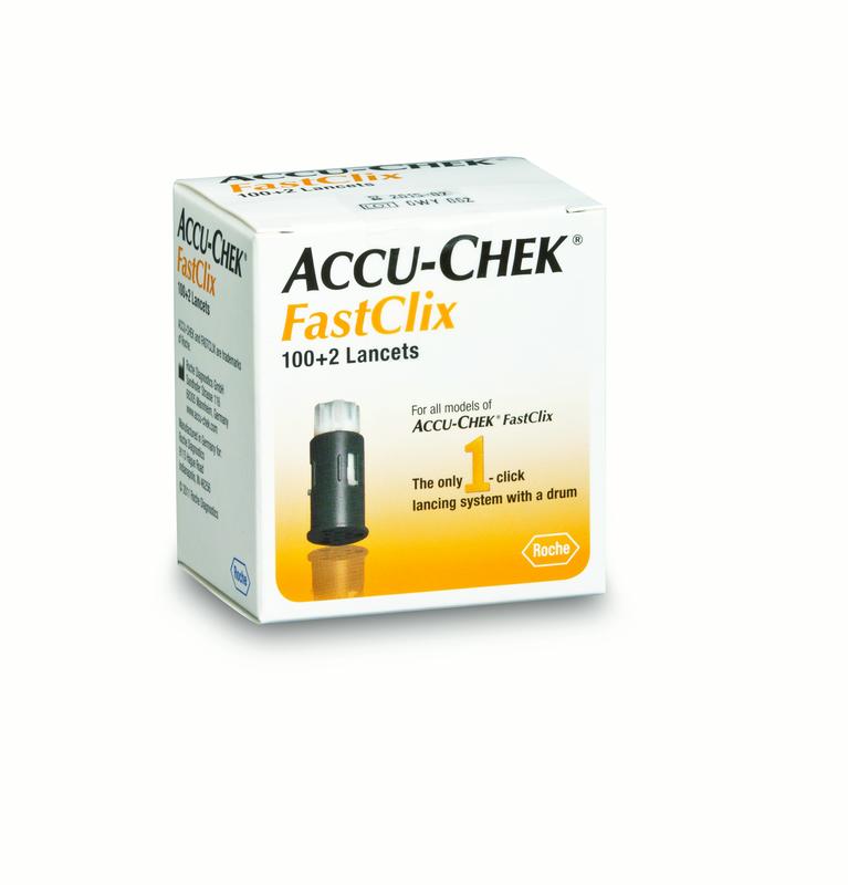 ACCU-CHEK FastClix Lancet 30G Drum (102 count)