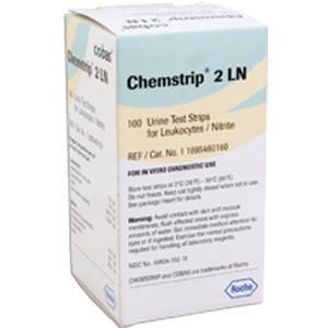 Chemstrip 2 LN Urine Reagent Test Strip (100 count)