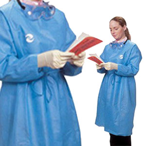 Chemoplus Protective Long Sleeve Gown Large | LA Medical Wholesale