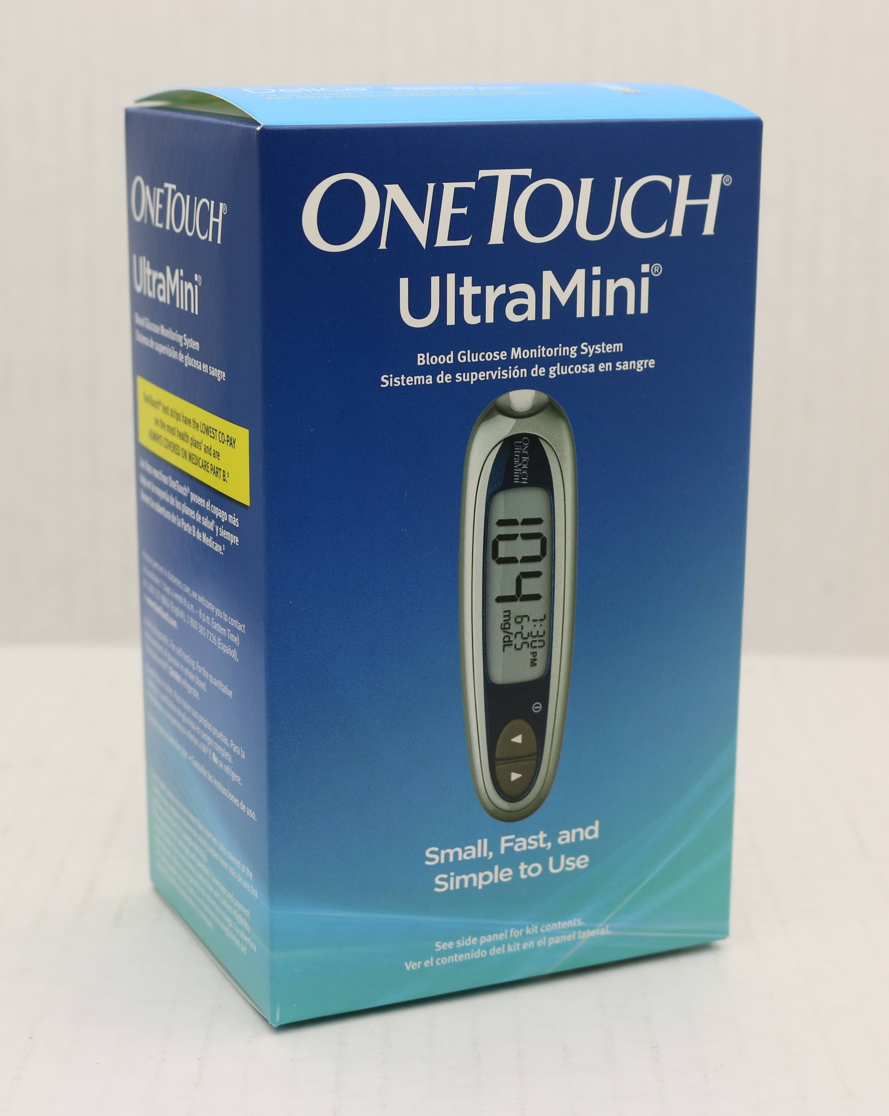 OneTouch UltraMini Blood Glucose Monitor, Silver Moon